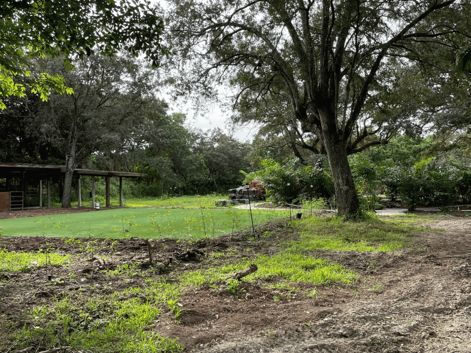 The Garden of Weber Manor outdoor setting for team building event
