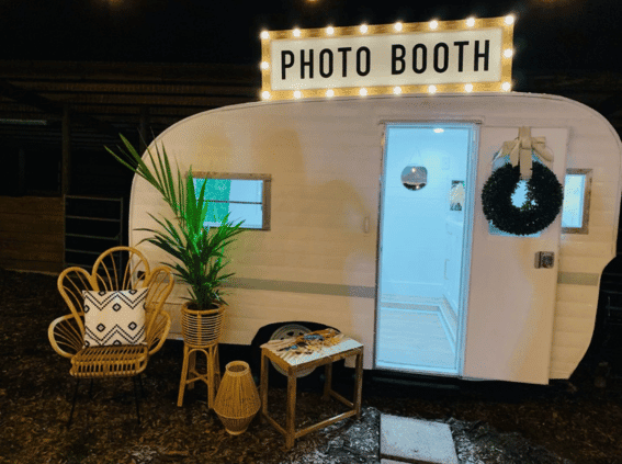 Interactive Element in Reception - Photo Booth in Miami